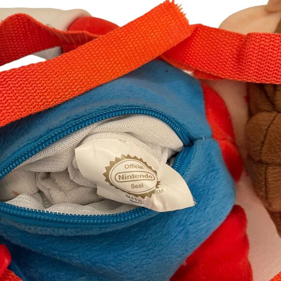 Super Mario Plush Backpack Large 17" Zipper Nintendo 2011 - Picture 10 of 12